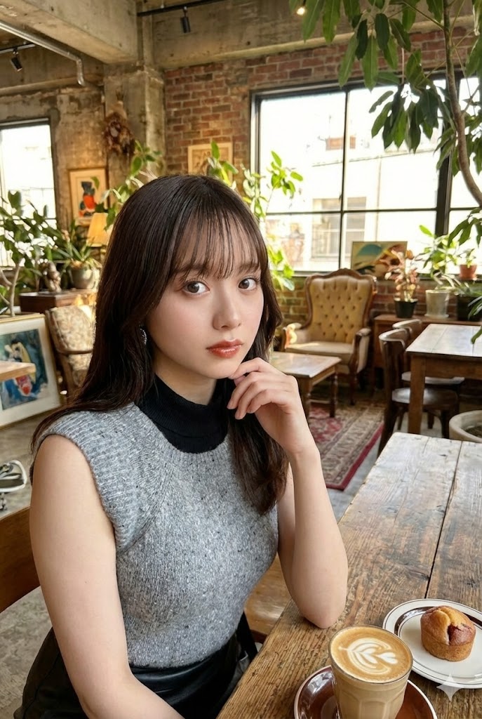 森香澄さん似の女性