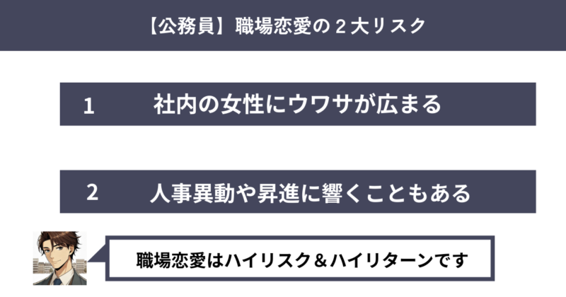 公務員 社内恋愛