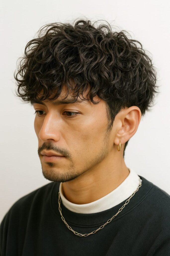 スパイラルパーマ