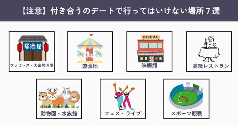 行ってはいけない場所7選